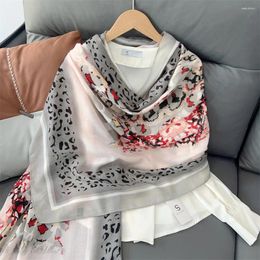 Scarves 2024 Cotton Hijab Scarf Linen Head Wrap Shawls Women Summer Scarfs Lightweight Large Long Gauze Shawl Beach Plain