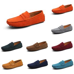 men casual shoes Espadrilles triple black navy brown wine red taupe green Sky Blue Burgundy candy mens sneakers outdoor jogging walking sixty nine
