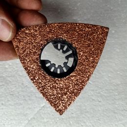 Zaagbladen 2pcs Diamond Removal Oscillating Diamond Rasp For Tile Stone Brick Changing Home Decoration Cement Cutting