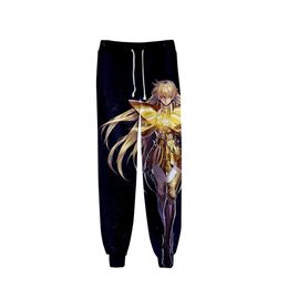 Pants Saint Seiya 3D Printed Track Pants Boys Student Anime Knights Of The Zodiac Cosplay Sweatpants Oversized Men Women Trousers