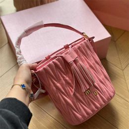 mumu Shoulder Bags Bucket Luxury Crossbody Handbag Leather Bucket bags Women Fashion Designer Bag Tote Bag Purse