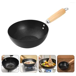 Pans Small Nonstick Frying Pan Household Cast Iron Non-stick Steak Auxiliary Food Gas Stove Induction