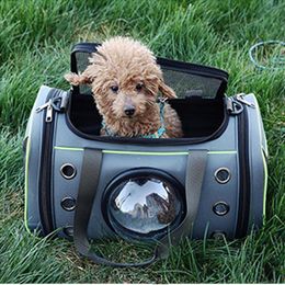 Carrier Pet Carrying Case Bag Comfortable Space Capsule Portable Cat Handbag Breathable Dog Out Bag Strap Carrier Travel