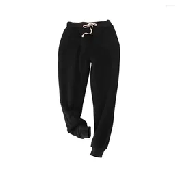 Women's Pants Casual Trousers Warm Winter Outfit Multicolored Fine Workmanship Fashionable Warmth Daily Life Jogger Pant