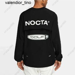 2023 Men's Hoodies version nocta Golf co branded draw breathable quick drying leisure sports T-shirt long sleeve Tidal flow mens womens hoodie