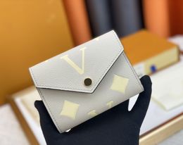 Fashion designer wallets luxury Brazza purse mens womens clutch bags Highs quality flower letter coin purses long card holders with original box dust bag 80086-3