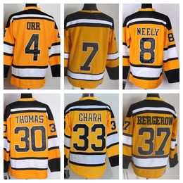 Cheap Boston Bruins Mens Retro Ice Hockey Jerseys 37 Patrice Bergeron 16 Sanderson Esposito O'reilly Oates Bucyk Lucic 4 Orr Neely Thomas