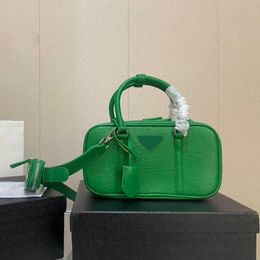 Keepa Fashion Tote Bag prabag Triangle Pillow Bags Womens Designer Luxury Handbags Casual Totes High Quality Green Designer Hobo Bag 240302