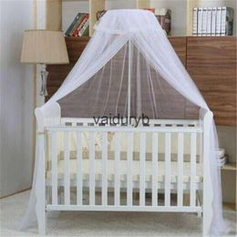 Crib Netting Baby Bed Mosquito Net Cover with Lace Foldable and Breathable Mesh Royal Court Style Canopy for Cribsvaiduryb