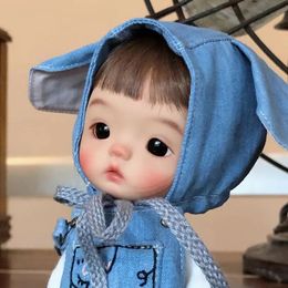 Dolls GaoshunBJD16 Dada small fish 15cm body Qbaby good quality resin toy didi doll for girls boys birthday DIY present 230427