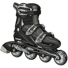 Inline Roller Skates VTech 500 Mens Skate with Adjustable Sizing Black 231128