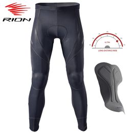 Cycling Pants RION Bicycle Clothing Road Bike Men s Pants Racing Long Pants For Cycling Trousers Mountain Downhill Outdoor Sport Tights 231124