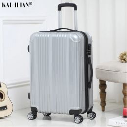 NEW 20/22/24 inch Rolling luggage sipnner wheels Women travel suitcase men popular fashion trolley luggage password box ABS+PC Air Boxes Bags, Luggage & Accessories air