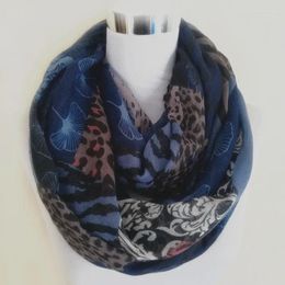 Scarves Fashion Design Sexy Leopard Dot Shawl Infinity Scarf High Quality Neckerchief Autumn Winter Foulards Muslim Hijab Sjaal