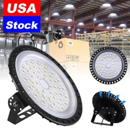 LED High Bay Light 50W 100W 200W 300W 500W 6500K Cool White UFO Flood Lights suitable for lighting in basements exhibition halls stadiums