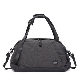 External Frame Packs Duffel Bag Large Capacity Travel Unisex Style Duffle Sport Gym Outdoor Separate Space For Shoes pouch Fitness Hide 230427