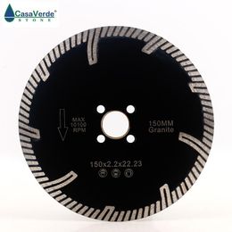 Parts Free shipping DCTCB02 6 inch diamond circular saw blade 150mm for granite diamond cutting disc