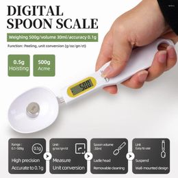 Measuring Tools Mini Spoon Scale 500g 0.1g LCD Electronic Kitchen Digital Tool For Milk Coffee Sugar