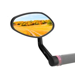 Bike Groupsets EasyDo Bicycle Rearview Mirror Safety Reflector Cycling MTB Road Handlebar End Mirror HD Wide Angle Mirror Bike Accessories 231127