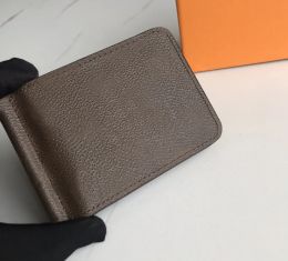 2023 Mens designer wallets luxurys flower letter small purse for man 7 Colours High-quality fashion brown plaid short card holders with original box dust bag