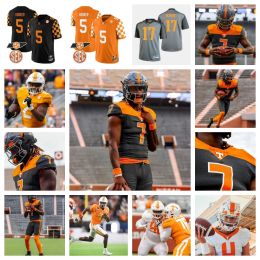 Tennessee 2024 Volunteers Football Jersey 94 Nathan Robinson 23 Cristian Conyer 10 Squirrel White 3 Dee Williams 0 Doneiko Slaughter 74 Camp High