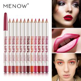 Lip Pencils 12Colors/Set Waterproof Lip Liner Pencil Brand Professional Long Lasting Moisturizing Lipliner Lips Makeup Tools For Women 231128