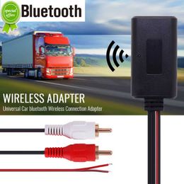 New Universal Car Bluetooth Receiver Module 2RCA Interface AUX Adapter Music Audio Stereo Wireless Bluetooth Receiver