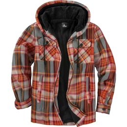 men's flannel shirt jacket wool lined plaid jacket full zip hooded sweater winter jacket winter jacket mens winter jacket 5CTR3