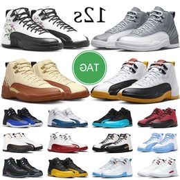 12s Floral mens basketball shoes Stealth 12 retro Hyper Royal University Blue Dark Concord Gym Red Flu Game The Master taxi Easter men Sports trainer sneakers Hiking F