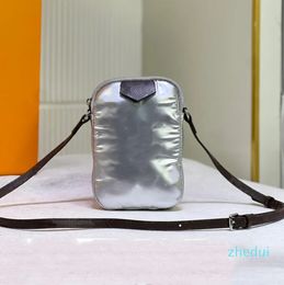 Designer-Mobile Phone Bag Cross Body Shoulder Women Bags Nylon Handbags Underarm Handbag purse Lady Pouch Wallet Zipper Fashion letter Adjustable strap