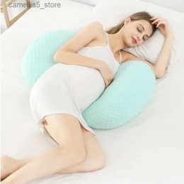 Maternity Pillows 2021New Multi-function U Shape Pregnant Women Support Pillow Side Sleepers for Pregnancy Women Body Pillows for Maternity A116 Q231128