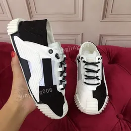 Mens Fashion Casual shoes leather lace-up sneaker fashion lady Flat Running Trainers Letters womens men gym sneakers2023