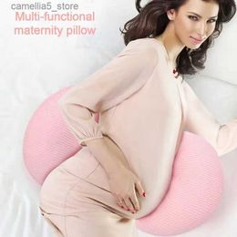 Maternity Pillows Multi-function Pregnant Women Pillow U Type Belly Support Side Sleepers Pillow Pregnancy Pillow Protect Waist Sleep Pillow Q231128