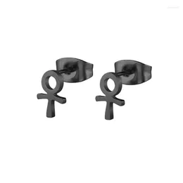 Stud Earrings 1Pair Biological Symbol Female Stainless Steel Love And Beauty Studs Science Ear Jewelry For Women Girls