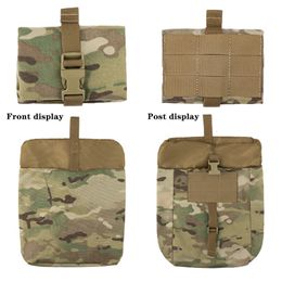 External Frame Packs MC Raw Material Tactical TT Folding Recycling Bag Military Fan Sundries Collection Outdoor Hunting Tools Sorting 230427