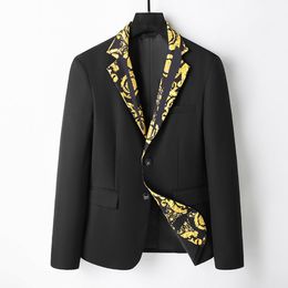 Mode Männer Anzüge Blazer Fits Business Gentleman Slim Anzug lässig Hochzeit elegante Herrenjacke Größen M-3xl