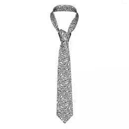 Bow Ties Pattern With Skulls Cute Tie Skull 3D Printed Cravat Party Necktie Narrow
