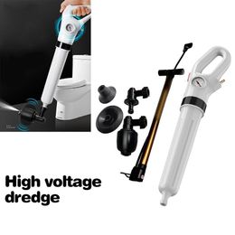 Plungers Toilet Plungers Drain Unblocker High Pressure Air Drain Dredge Cleaner Equipment Pneumatic Blaster Pipe Manual Clogged Powe H8O9