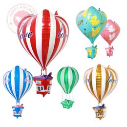 Christmas Decorations 70cm Aluminium Film Balloon 4D Helium Balloons Valentine's Day Wedding Proposal Birthday Party Decoration Air Balloon 231127