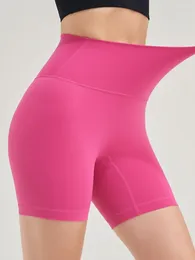 Running Shorts Yoga Women's High Waist Hip-lifting Naked Sports Cycling Fitness Pants