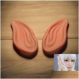 Other Festive Party Supplies Skin Packing Halloween Elf Ears Cosplay Costumes Demon Ear Hobbit Genie Fake Masquerade Decorations F Dhoyc