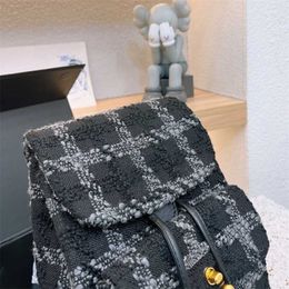 luxury designer backpack top Felt backpacks bookbags women book travel bags fashion all-match Large capacity trend back packs