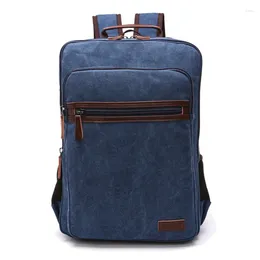 Backpack Weysfor Canvas Shoulder Strap Zipper Solid Bag Casual Male School Bags Designer Laptop Backpacks For Men Wonmen