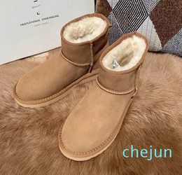 Classic Australia Women Snow Winter tide Boots Fashion brand Ladies Ankle Booties