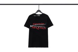 Herren T-Shirts Frühling Sommer Neuer Stil Kurze Ärmel Modedruck Reine Baumwolle Material Knitterfrei und bequem Schwarz und Weiß Asiatische Größe S-5XL 75871977