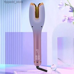 Curling Irons Auto Hair Curler Automatic Curling Iron Rotating Styling Tool Hair Iron Curling Wand Air Tourmaline Ceramic Heater Hair Waver Q231128