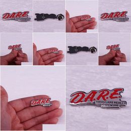 Cartoon Accessories Dare Are Really Expensive Enamel Pin Humorous Insignia Cute Movies Games Hard Pins Collect Metal Cartoon Brooch Dr Dhnmi