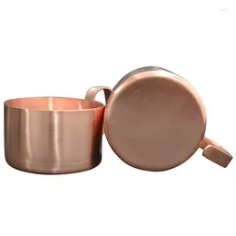 Tumblers Pure Copper Cup Handmade No Cover Leakage 500ml