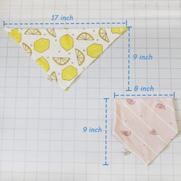 Bibs Burp Cloths Baby Drooling For Boys And Girls Soft Organic Cotton Bandana Teething Drop Delivery Amrwt