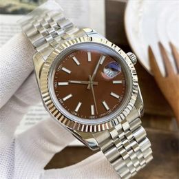 Men's mechanical watch 36/41MM automatic all stainless steel luminescent waterproof watch classic watch montre de luxe